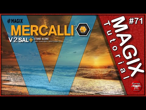 Magix Video Deluxe • proDAD Mercalli V2 • Bildstabilisierung • Tutorial • deutsch