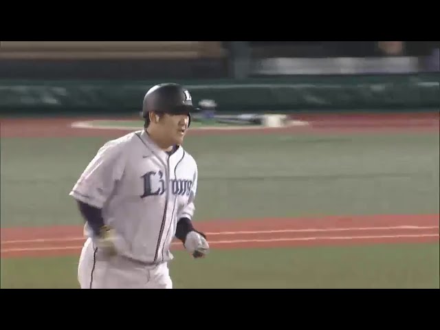 【1回表】白熱のホームラン争い!! ライオンズ・中村 同僚・メヒアに並ぶ33号2ラン!! 2014/9/27 E-L