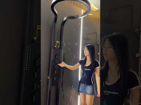 # 1414 ) @Mavigadgets ▶️Transform Your Bathroom with the Nordic Rain Shower Experience