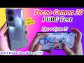 Tecno Camon 20 PUBG Test | PUBG graphics Gyro performance & Fps Test | Should We Buy This device?!