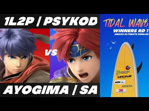 1L2P | PsyKoD vs Ayogima | Sa - Smash Ultimate Singles Winners Rd 1 Tidal Wave -- Ike vs Roy