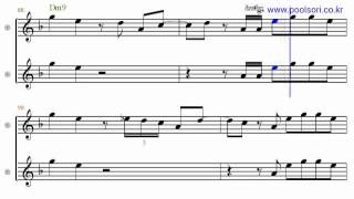 Chicago Song   - Bb Tenor/Soprano Sax Sheet Music  [ David Sanborn ]