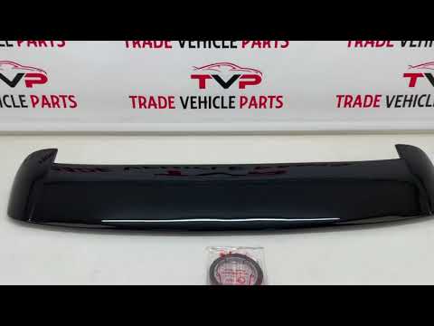 Fits VW Golf MK4 1997-2006 Rear Roof Boot Lip Spoiler Gloss Black video