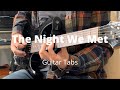 The Night We Met by Lord Huron | Guitar Tabs