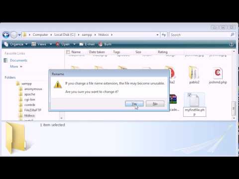Beginner PHP Tutorial 4 Creating Your First PHP File