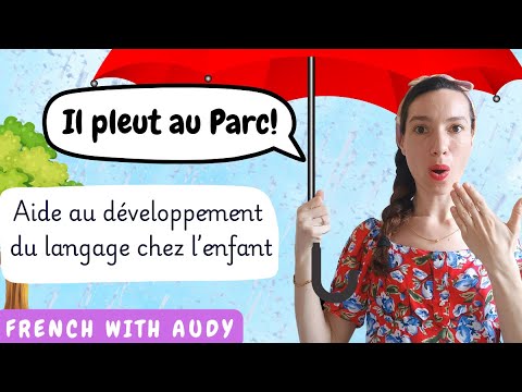 At the Park | French With Audy | Educational Video For Kids | Learn French Vocabulary For Kids