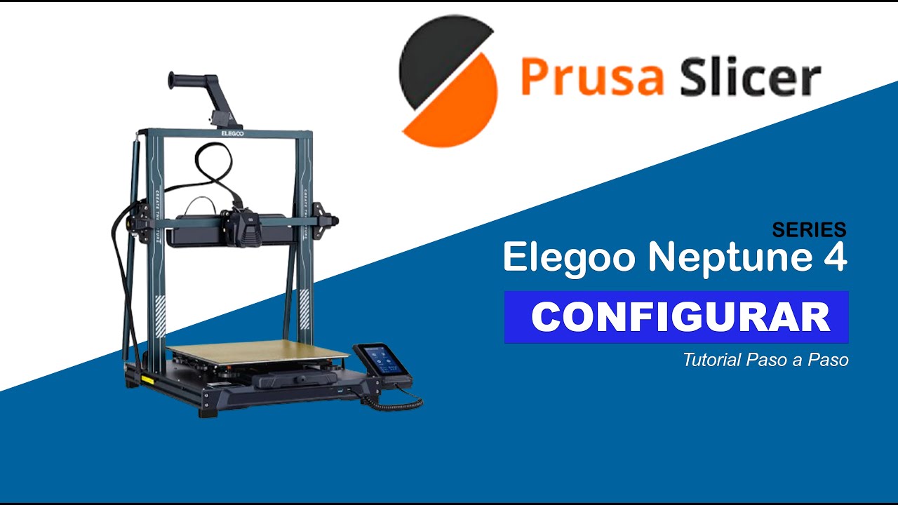INSTALAR PRUSA SLICER E IMPORTAR PERFIL ELEGOO NEPTUNE 4 - TUTORIAL PASO A PASO CONFIGURACIONES