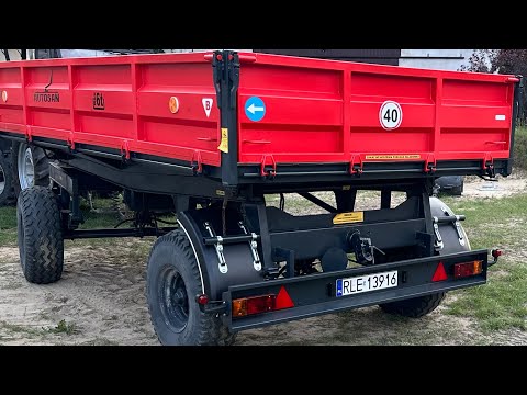 Przyczepa D47 remont i modernizacja.  