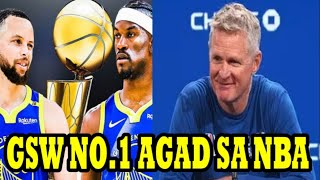 BREAKING: GSW NO. 1 AGAD sa NBA! CHAMPIONSHIP CONTENDER AGAD NGAYON