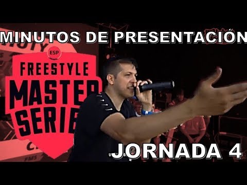 MINUTOS de PRESENTACIÓN  FMS España Jornada 4