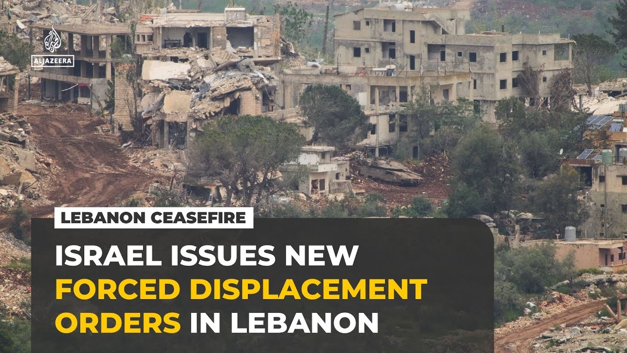 Israel orders residents of 12 Lebanese towns and villages to flee their homes