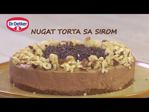 Nugat torta sa sirom
