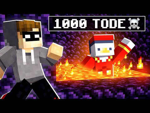 ich TÖTE ENTE 1000 MAL als RACHE in Minecraft (YouTuber Insel)