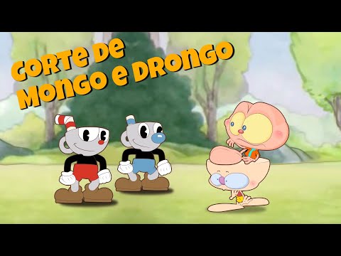 Corte de Mongo e Drongo com Cuphead - Trecho de Desenho animado