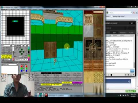 TRLE Livestream (Speed Level Edit) - Crafting the Main Hall of the Mansion (June 2011)