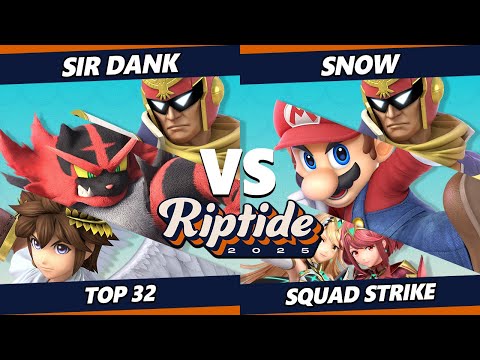 Riptide 2025 - Sir Dank Vs. Snow - Smash Ultimate - SSBU