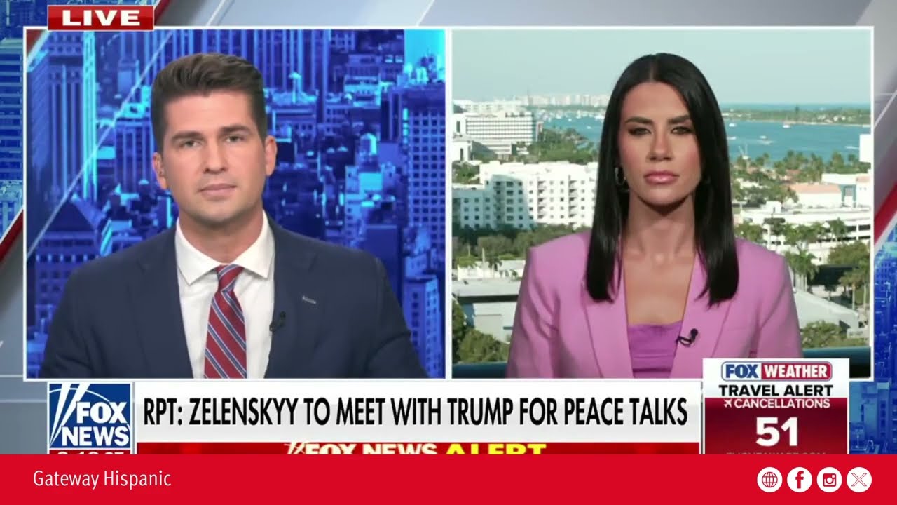 Zelensky to Meet with Trump to Advance Peace Plan (VIDEO)