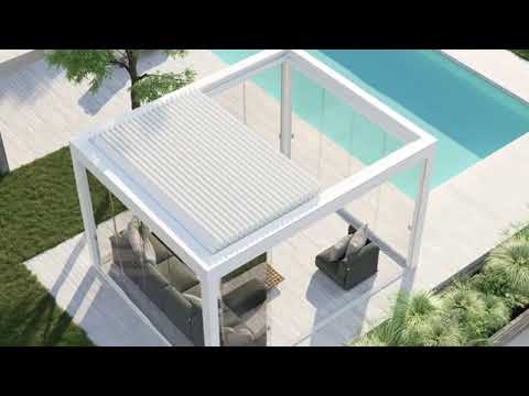 KE Kedry SKYLIFE Louvered Pergola - Samson Outdoor Living