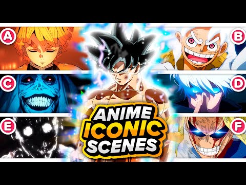 ANIME ICONIC SCENE QUIZ 🎬✨ 50 Legendary Anime Moments | Anime Quiz