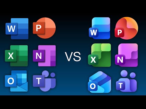 Microsoft Office/365 App Icons: 2019 vs 2025!
