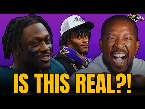 RAVENS LINKED TO BLOCKBUSTER WR TRADE?! | A.J. BROWN RUMORS HEATING UP | UPDATE