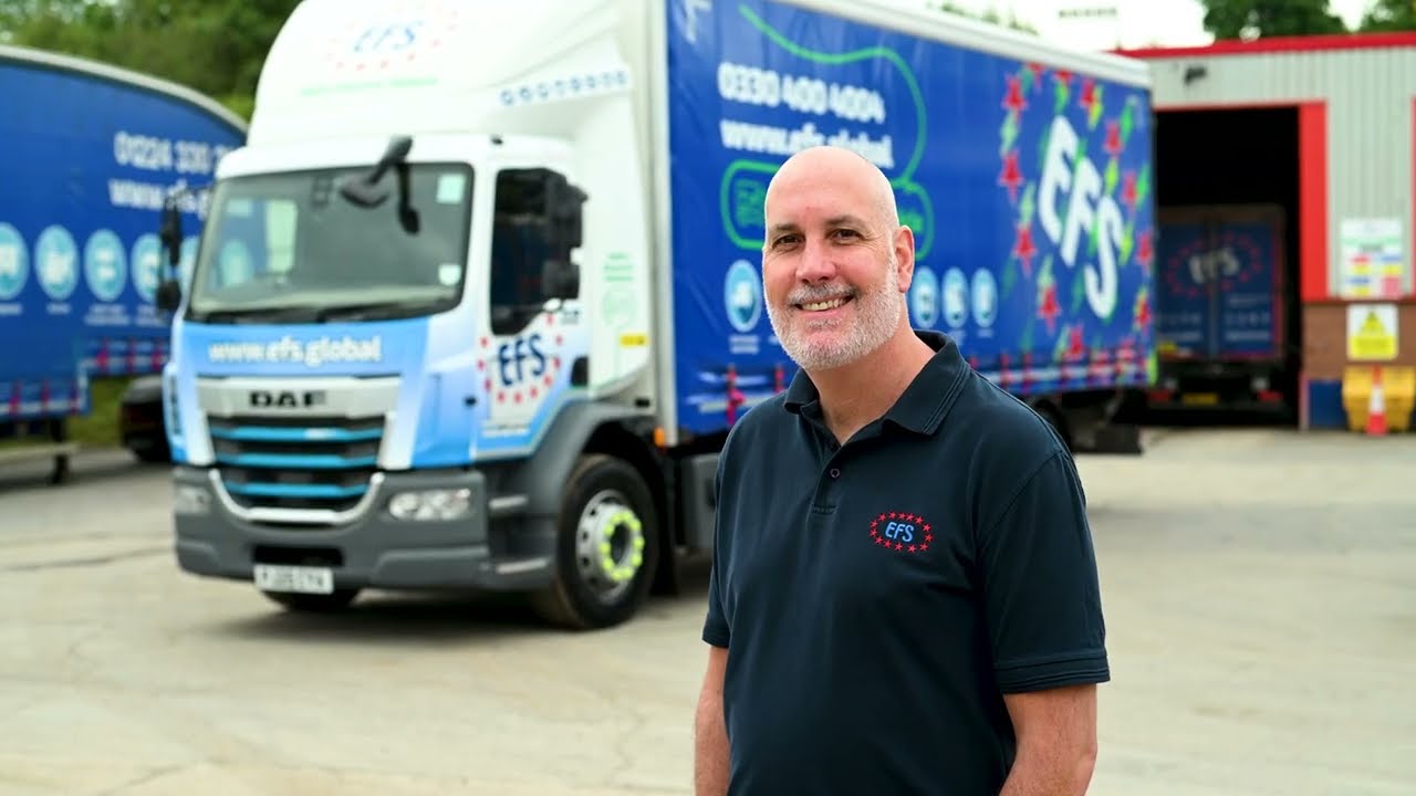 New DAF XB Electric for EFS Global — video thumbnail (YouTube)