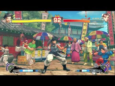 SSF4: Draykaden (Makoto) VS Shin Kikoushou (Chun-Li)