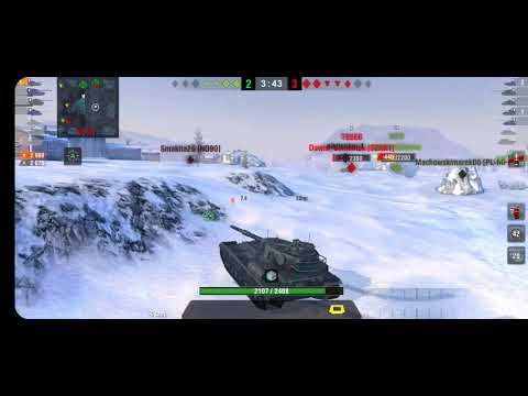 WoT Blitz | FV215b Mastery | 4,8k damage + 2,3k assisted damage