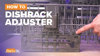 Broken Upper Rack? Quick, Simple Fix for WPW10546503 Dishrack Adjuster KitchenAid Kenmore Maytag