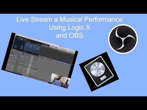 How to Live Stream a Musical Performance (Audio setup with DAW Logic X & OBS)
