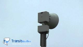 preview picture of video 'Elburn Illinois Federal Signal 2001 Tornado Siren Test (August 5 2014)'