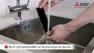 Mitsubishi Electric – rengör din luftvärmepump