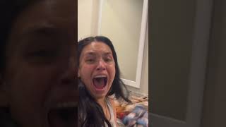 I SCARED HER REALLY REALLY BAD! 😭