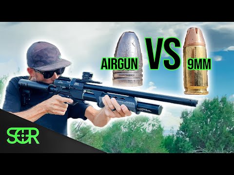 Airgun MORE POWERFUL than 9mm!