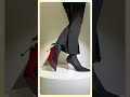 Black White Pantyhose Foot Heels Beauty Shoes