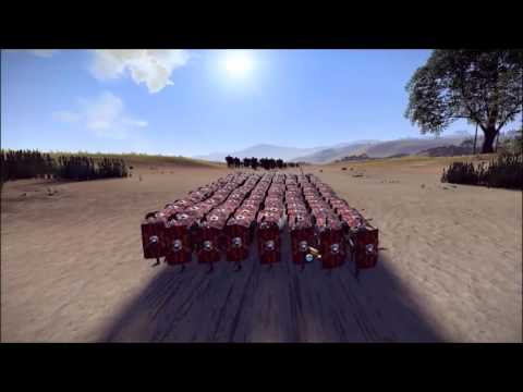 Roman Army vs 3600 Archers