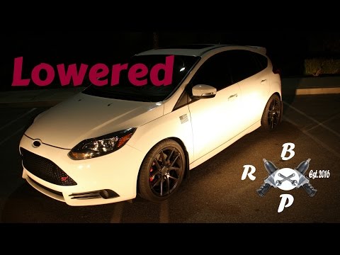 Slamming a Focus ST?? (Mountune Lowering Spring Install)
