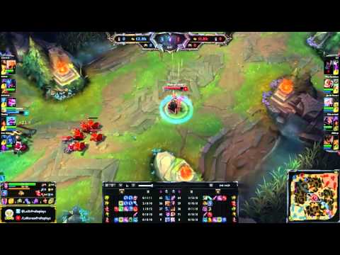 SKT T1 Faker Leblanc vs Azir, Kassadin vs Lulu MID Ranked Challenger Korea 001
