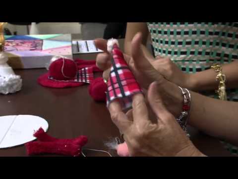 Mulher.com 22/10/2013 Nancy Mendes - Papai Noel porta talheres