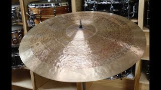 Video thumbnail for Meinl Byzance Jazz 22" Tradition Ride-Demo of Exact Cymbal-2632g by Columbus Percussion