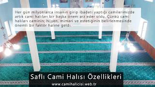 Saflı Cami Halısı Özellikleri