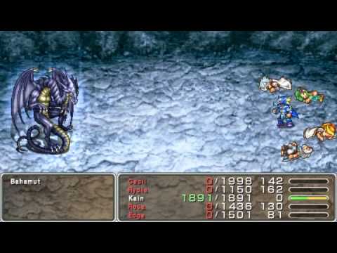 Let's Play Final Fantasy IV [PSP] Part 30 The king of the dragons