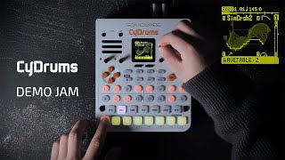 Video thumbnail for CyDrums | Expressive Drum Synthesizer [DEMO JAM] by SONICWARE