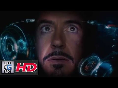 CGI VFX Breakdowns : IronMan Hud Shot for Marvel's The Avengers