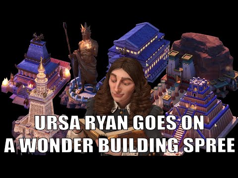 Ursa Ryan Goes On A Wonder Building Extravoganza #2 Sweden (Deity Civ 6)