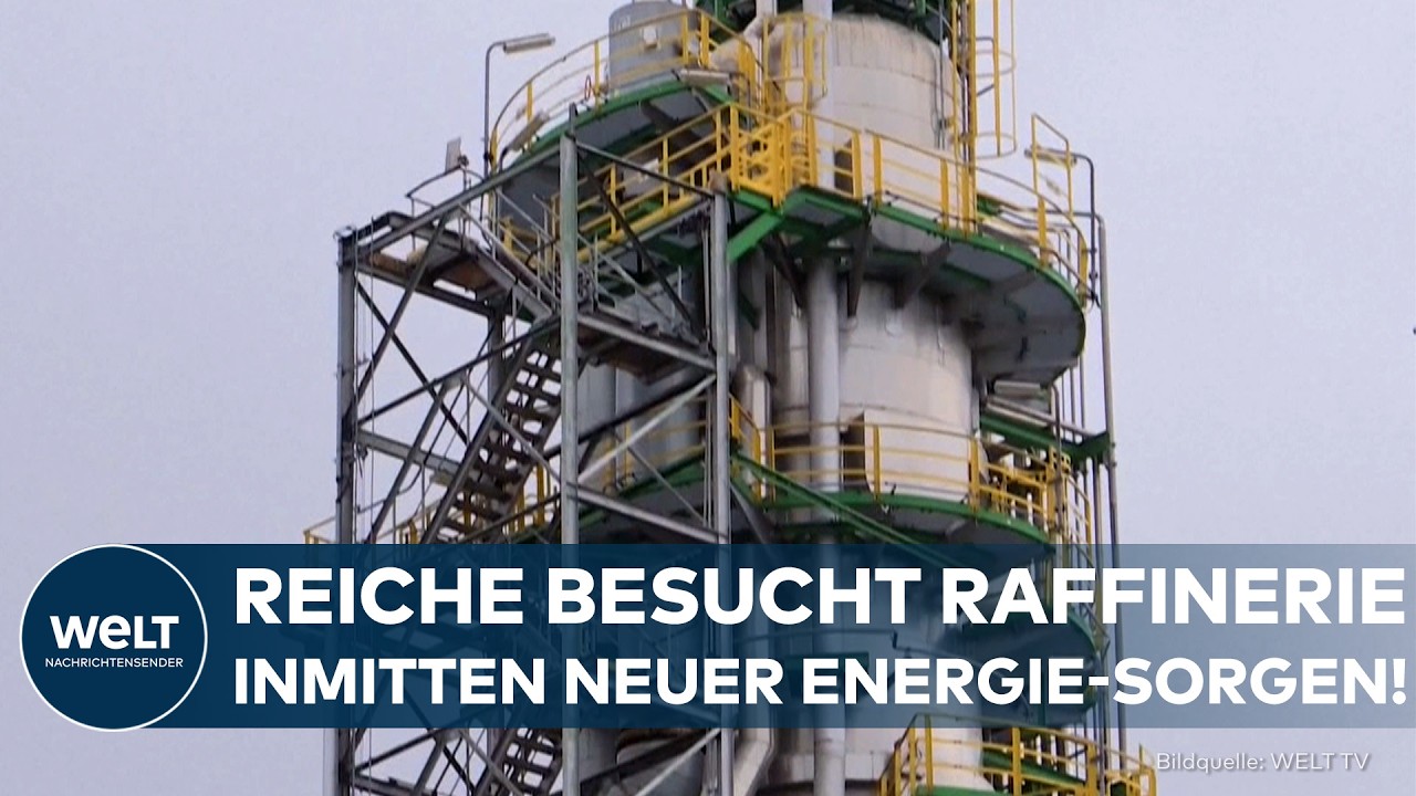ENERGIEKRISE: Raffinerie kämpft mit Folgen des Öl-Lieferstopps aus Russland! Versorgung in Gefahr!