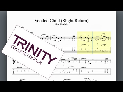 Voodoo Child Trinity Grade 7 Guitar
