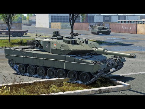 War Thunder: Germany - Leopard 2A5/Leopard 2A4 Gameplay [1440p 60FPS]