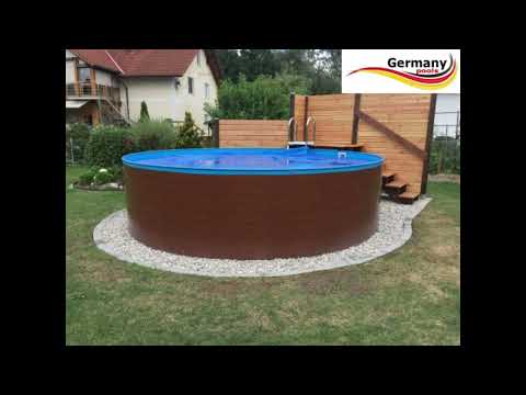 Stahlwandbecken, Schwimmbecken, Swimmingpool, Gartenpool, Edelstahlpool pools2