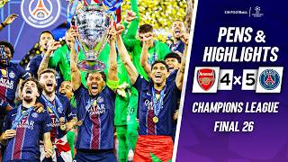 PSG vs Arsenal 1-1 - Highlights - Champions League Final 2026